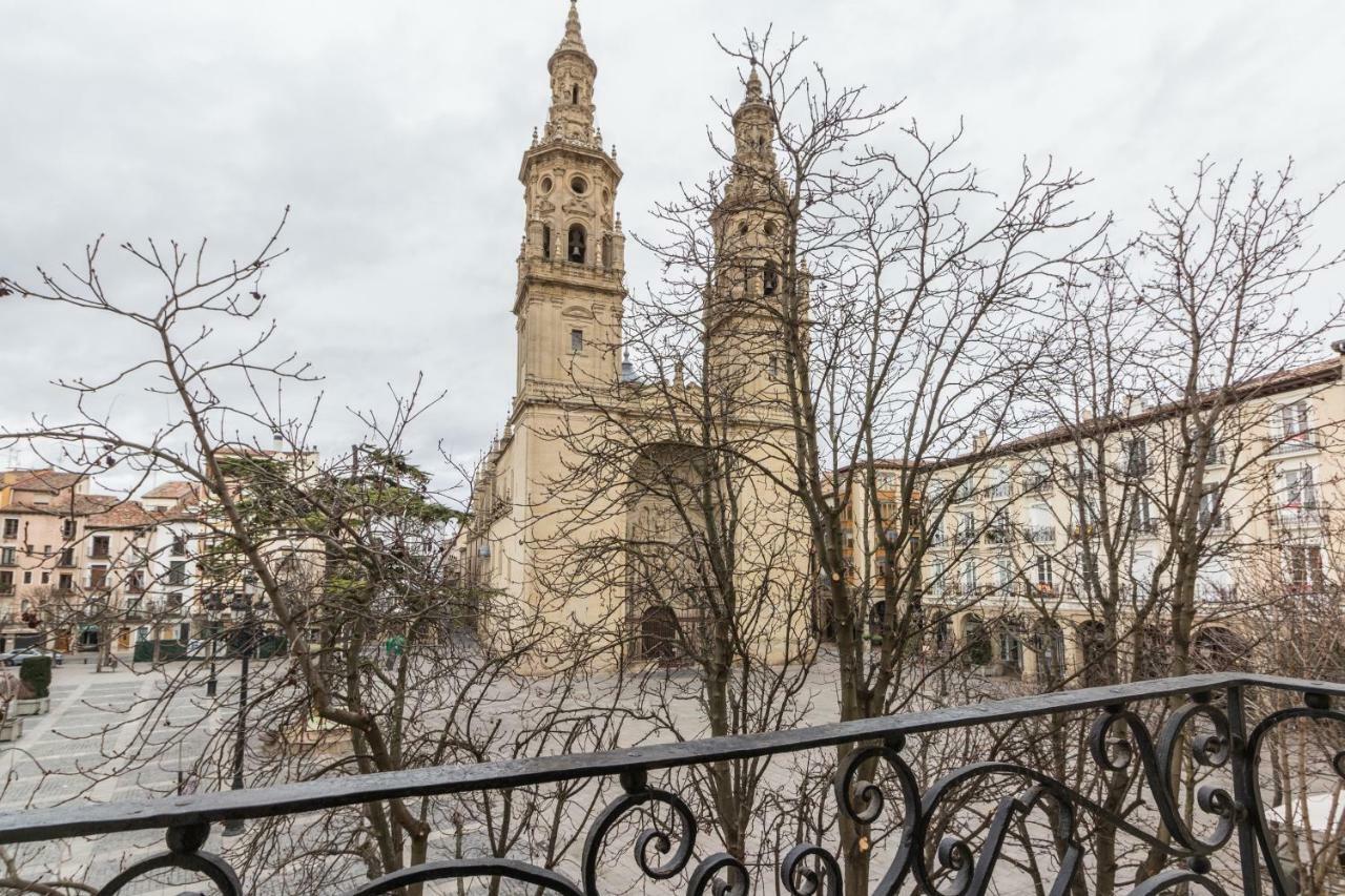 Apartamento La Redonda Catedral Y Aire Acondicionado Логроньо Экстерьер фото